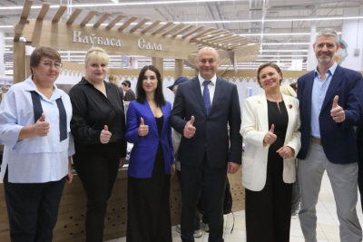 В Москве открылась первая гастрономическая "Белорусская деревня"